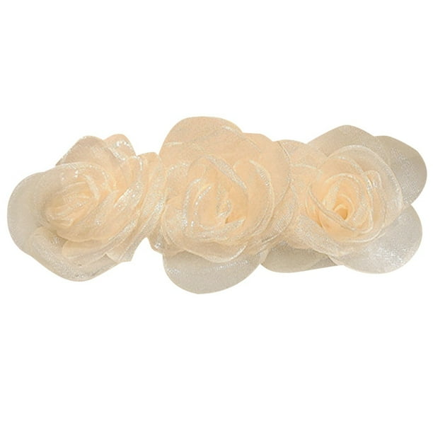 Flower French Barrette Hair Clip Flower French Barrette Hair Clip